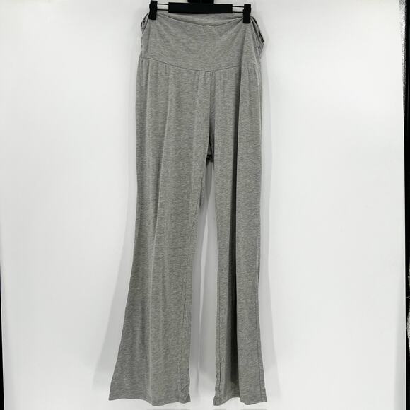 Motherhood Grey Flare High Waist Yoga Pants L - Picture 2 of 5